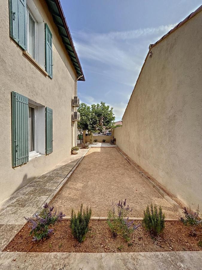 Charmante Maison De Ville Avec Jardin, Terrasse Et Terrain De Petanque Fos-sur-Mer Exterior photo